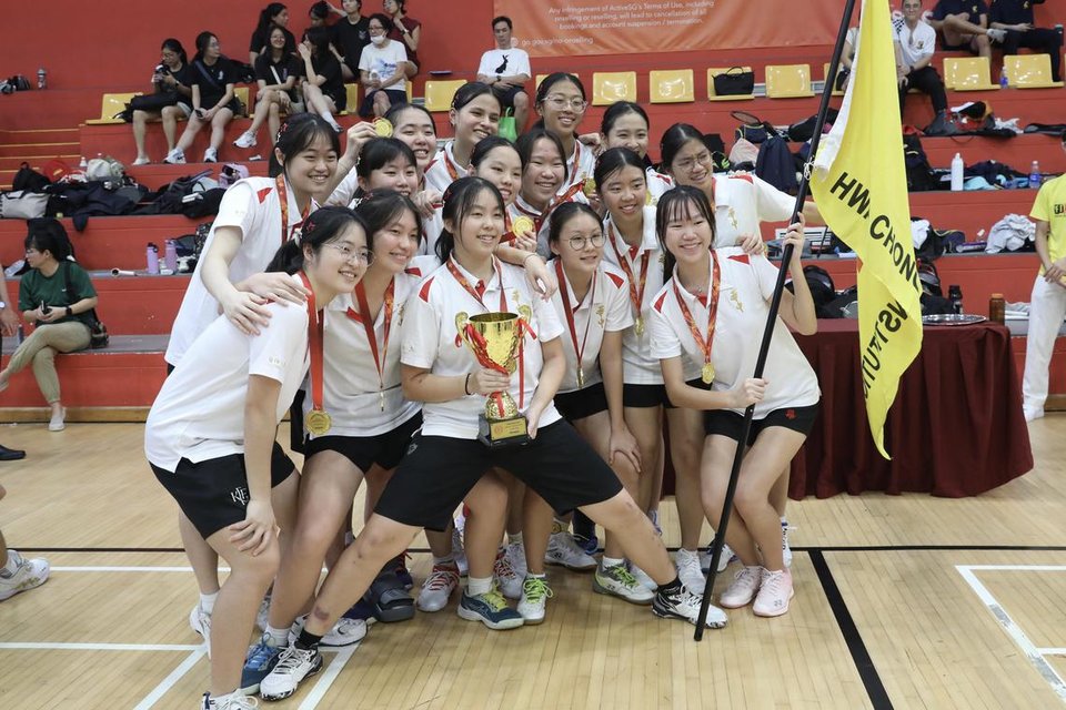 Hwa Chong navigate major injury blow to win back-to-back A Division girls’ badminton titles