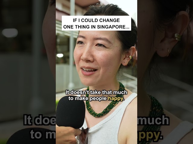 If I Could Change One Thing in Singapore... #shorts
