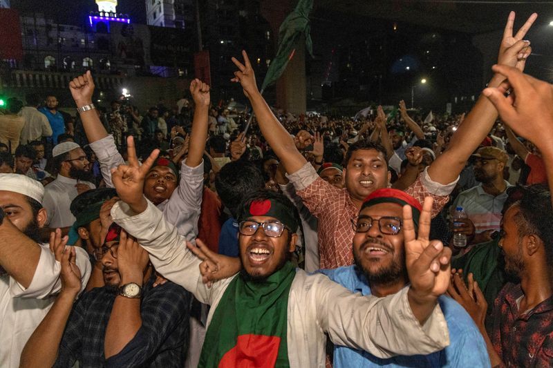 Bangladesh bans activities of ousted PM Hasina’s party following protests