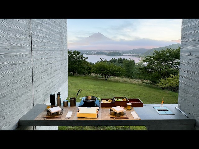 In-Room Cooking at a Luxurious Japanese Resort