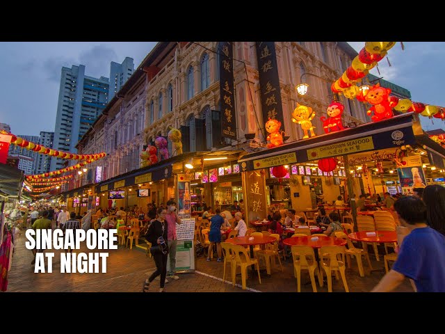 Singapore City: Geylang to Chinatown (Night Cycling Journey)