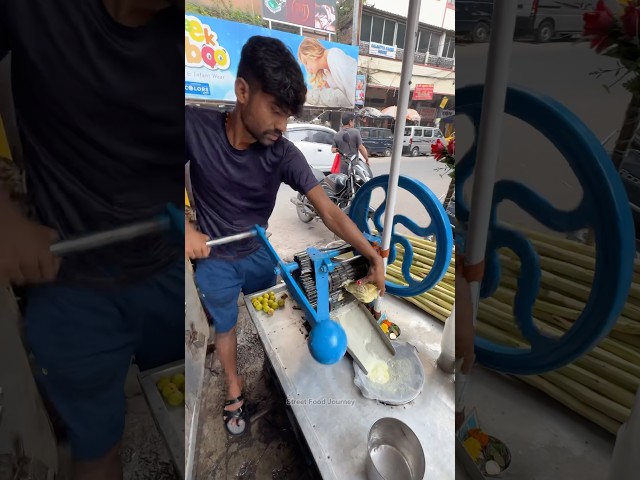 Refreshing Sugarcane Juice In Kolkata - Indian Street Food