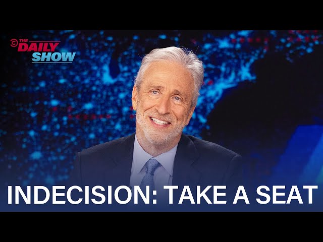 TDS & HeadCount Take On Uncontested Races With InDecision: Take a Seat | The Daily Show