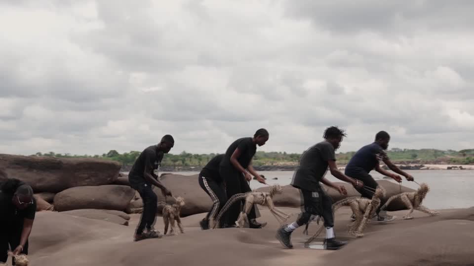 Giant puppet herd embarks on 12,000 mile africa-arctic migration