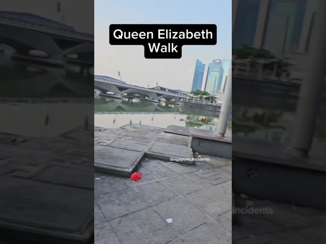 Sleepers and litters at Queen Elizabeth Walk