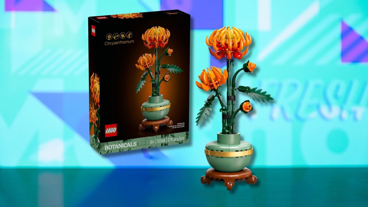 The Lego Botanicals Chrysanthemum is back to its lowest-ever price at Amazon