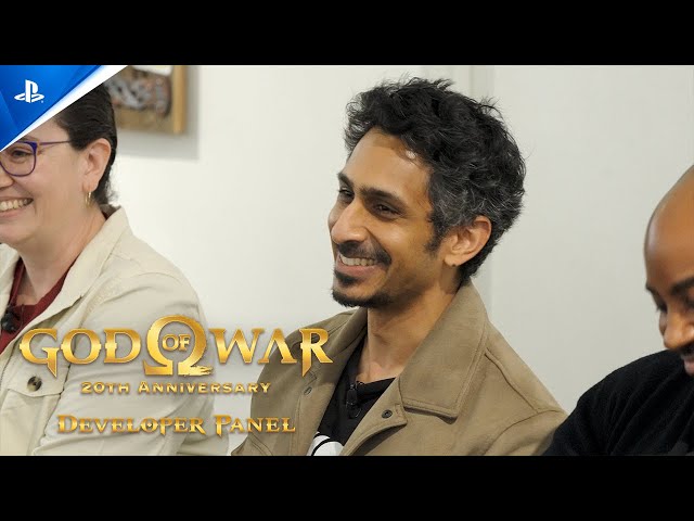 God of War 20th Anniversary - A Developer Panel | PlayStation