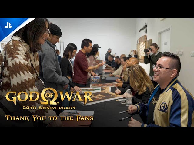 God of War - Thank You For 20 Years! | PlayStation