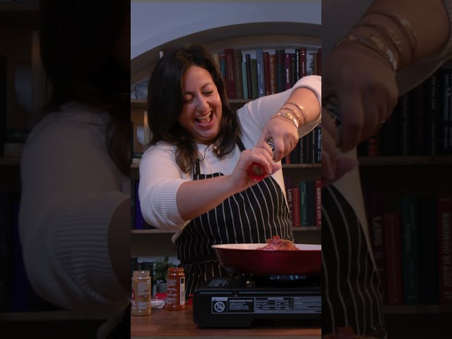Crunchwrap Supreme ASMR challenge | Quiet Kitchen | Nicole Hendizadeh