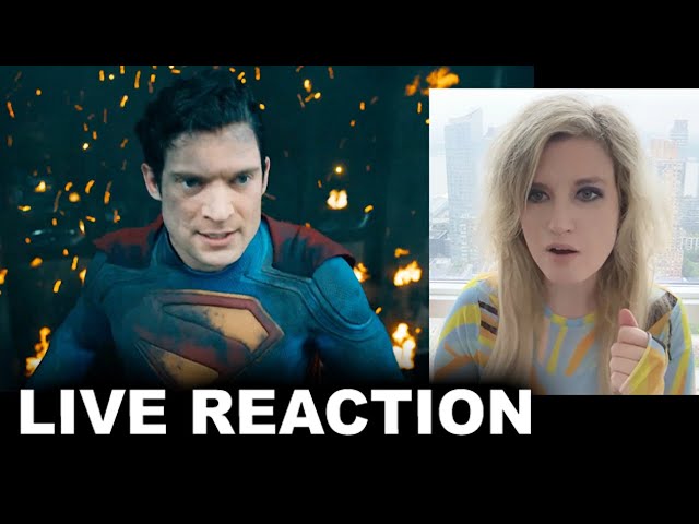 Superman Trailer REACTION - 2025 James Gunn, David Corenswet