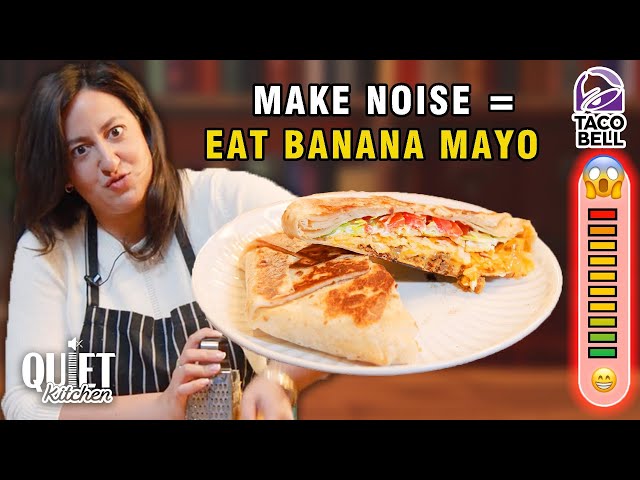 Crunchwrap Supreme ASMR challenge | Quiet Kitchen | Nicole Hendizadeh