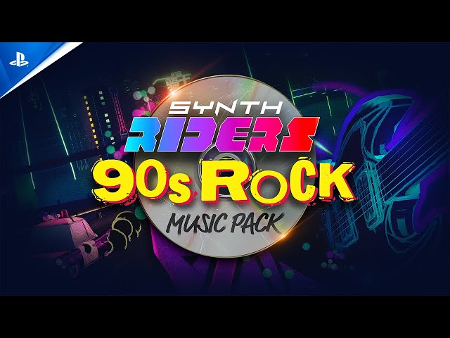 Synth Riders - 90s Rock Music Pack Gameplay Video | PS5 & PS VR2 Games