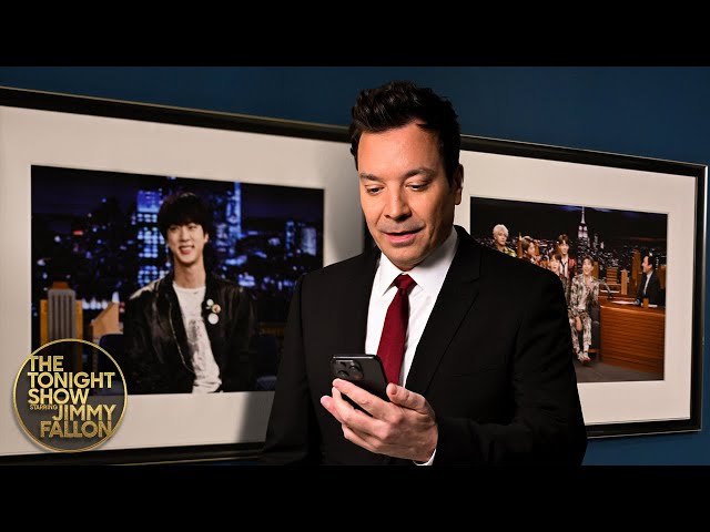 Jin Is Coming Back to The Tonight Show!