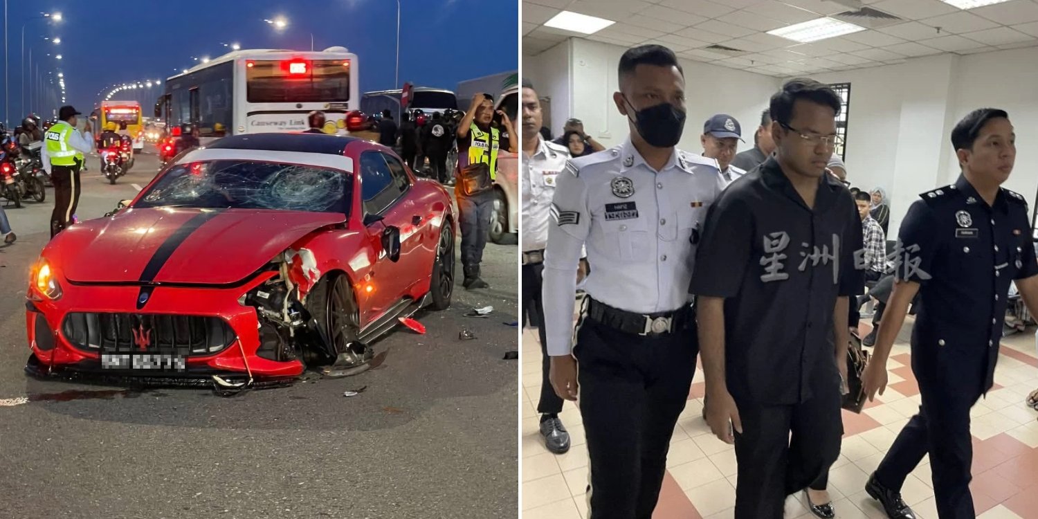 S’porean Maserati driver involved in fatal second link accident claims car malfunctioned, pleads not guilty