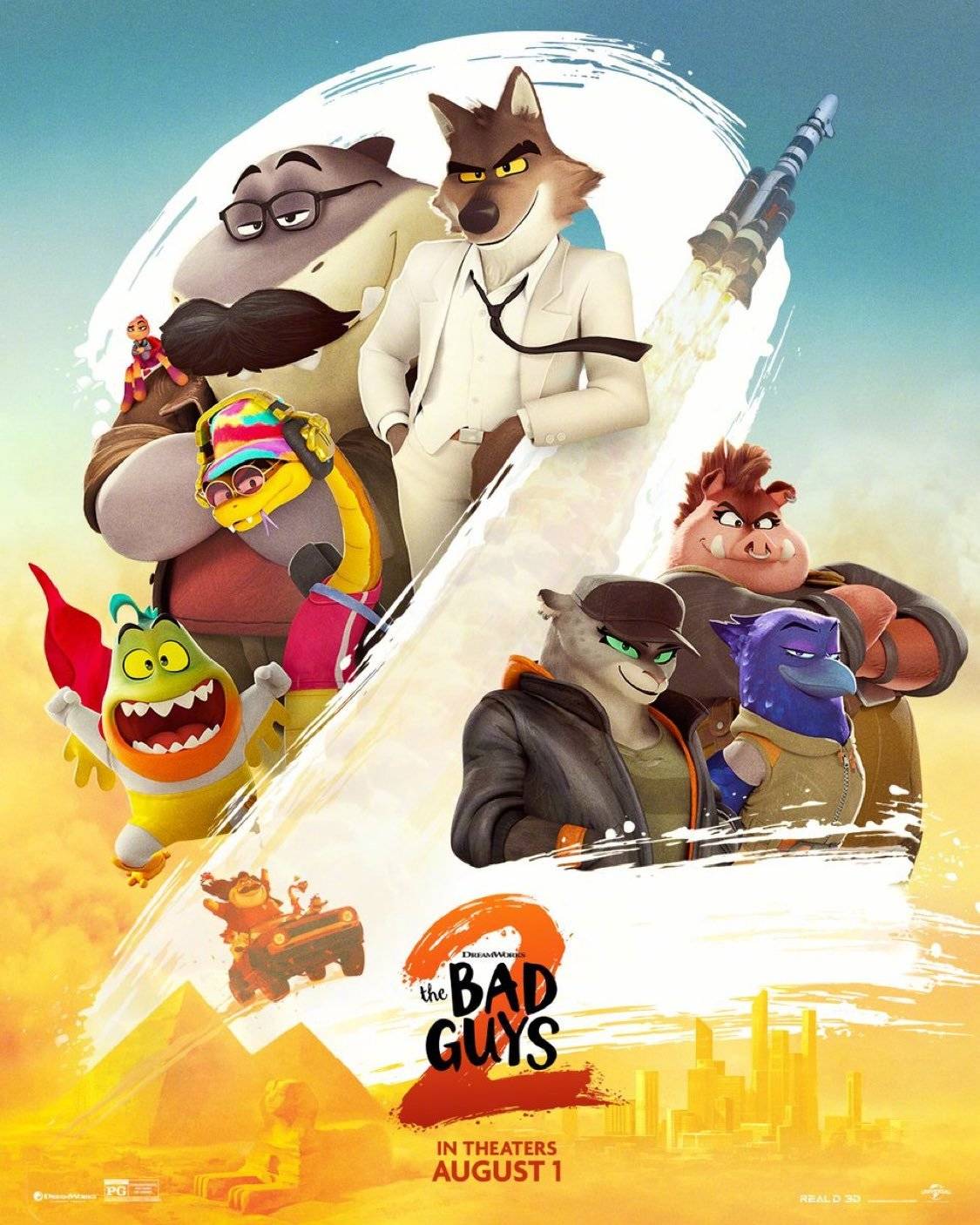 梦工场人气动画电影续集《坏蛋联盟2》发布正式预告 Bad Guys大战全女反派团Bad Girls