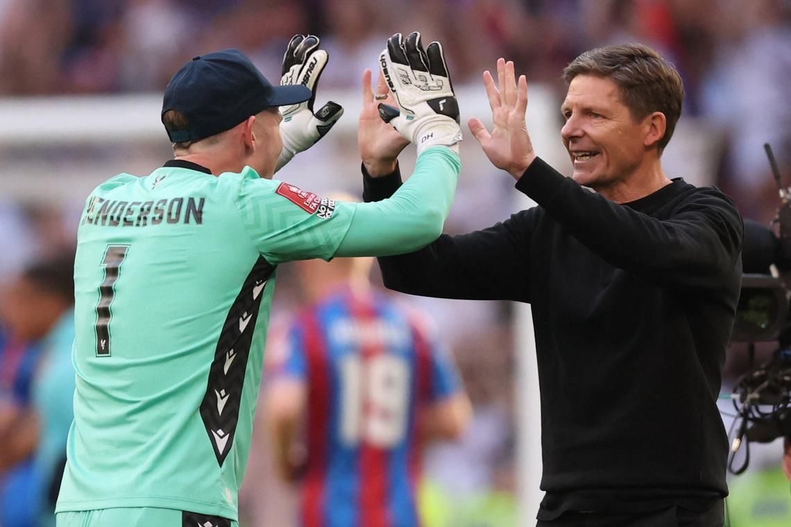 Palace's FA Cup final win over City was one-in-10 shot, says Glasner