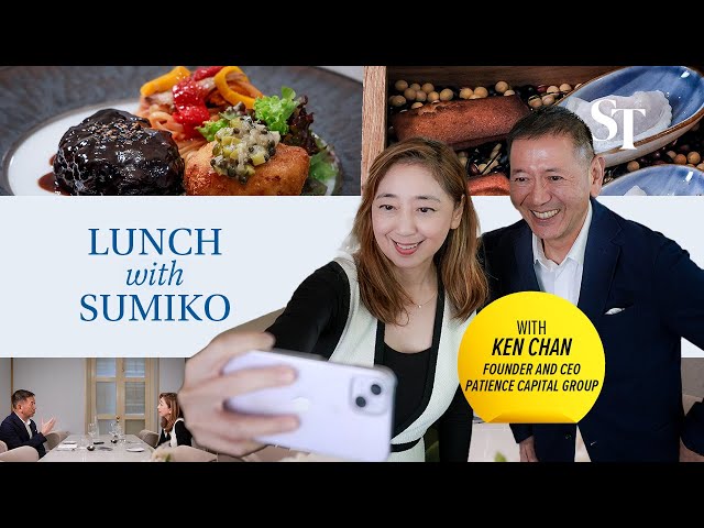 Singaporean investor bets big on Japan | Lunch with Sumiko