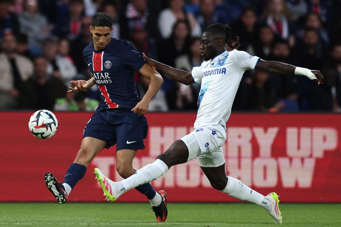 PSG beat Auxerre, St Etienne relegated on final day of Ligue 1