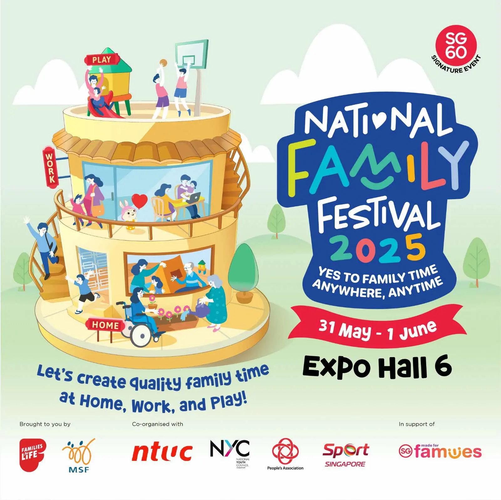 Family Fun Awaits: National Family Festival (NFF) 2025 at Singapore Expo