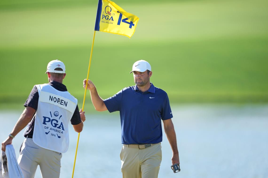 Scheffler wins PGA Championship for third major title