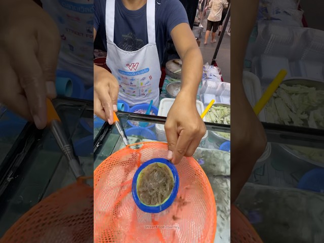 Live Jumping Shrimp Salad in Bangkok Thailand
