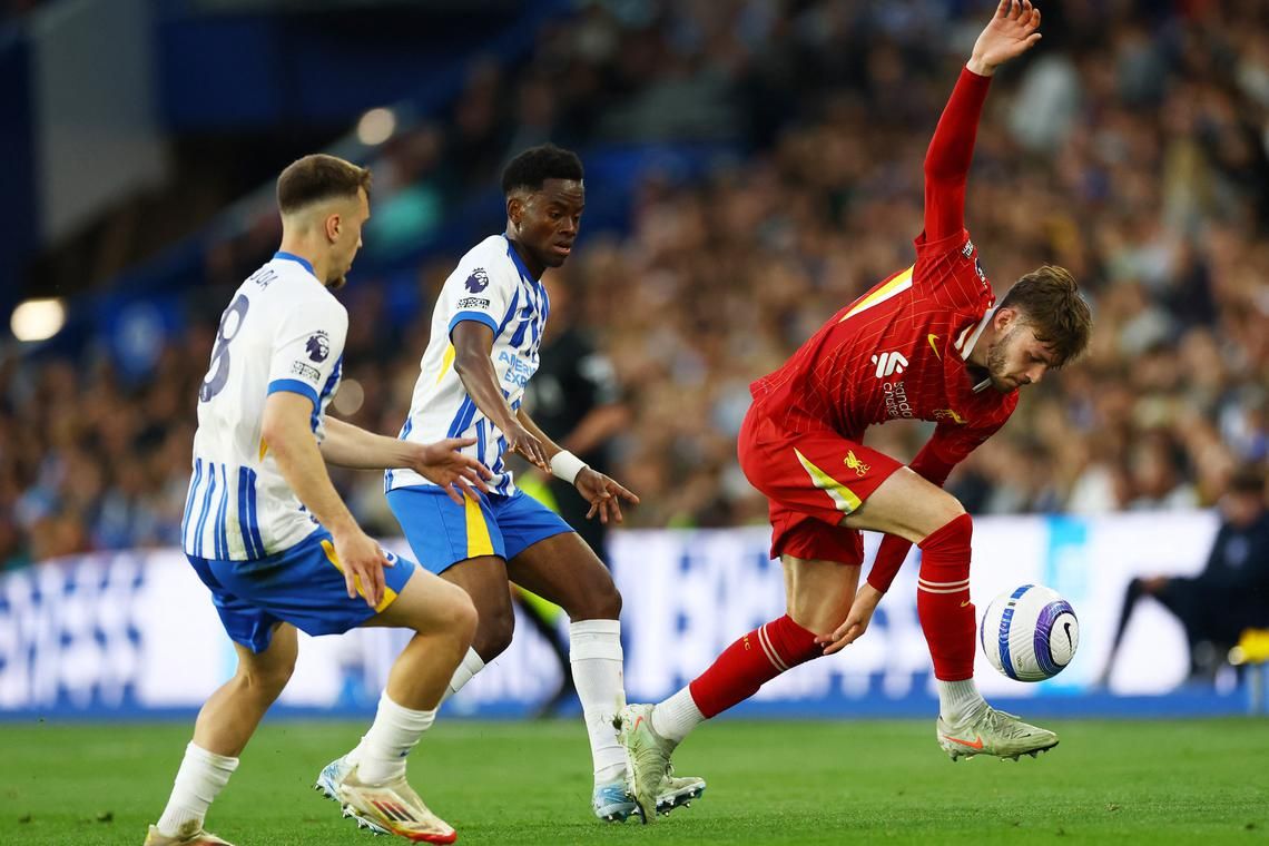 Brighton keep European hopes alive with 3-2 win over Liverpool