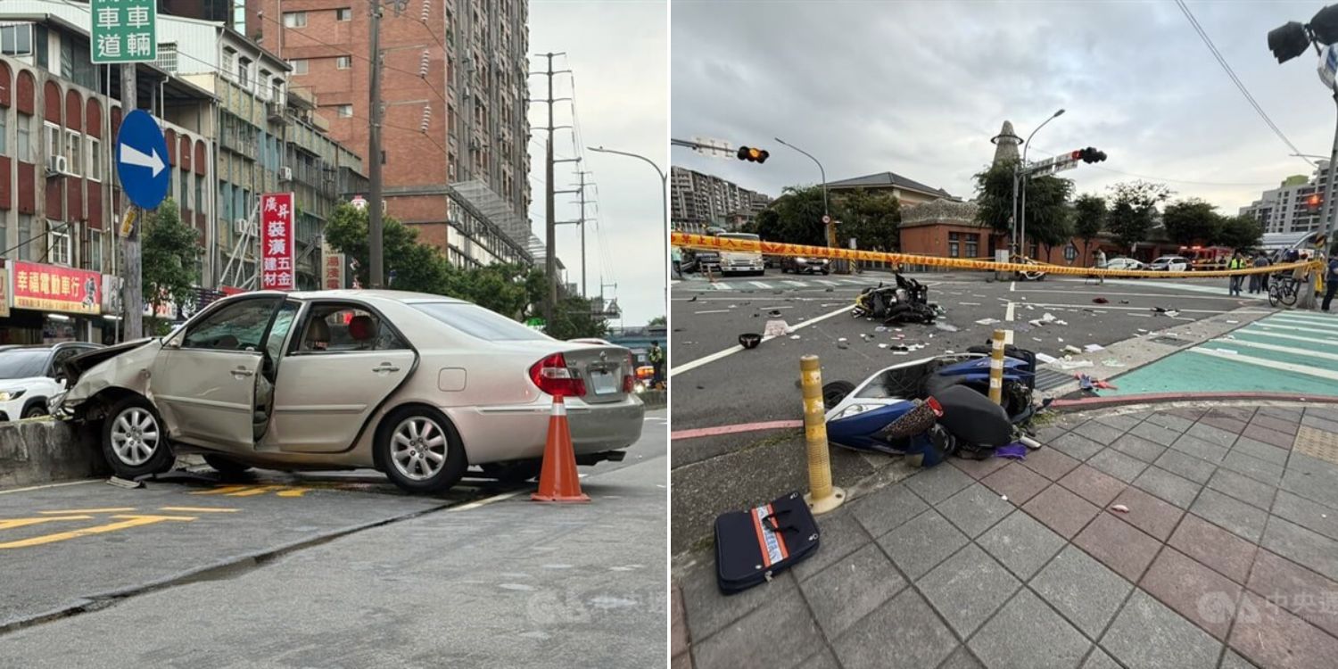 78-Year-old driver ploughs into crowd in taiwan, kills 3 pedestrians including 2 students
