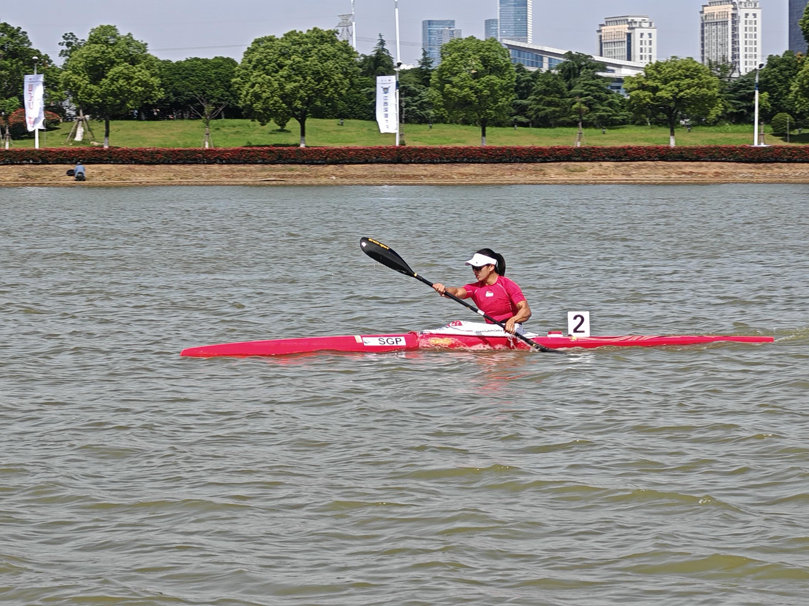 Singaporean kayaker Stephenie Chen targets Asian Games gold