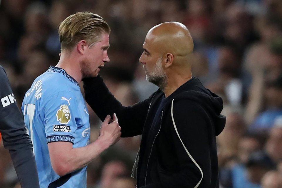 Pep Guardiola said outpouring for Kevin de Bruyne showed ‘how much love was there’
