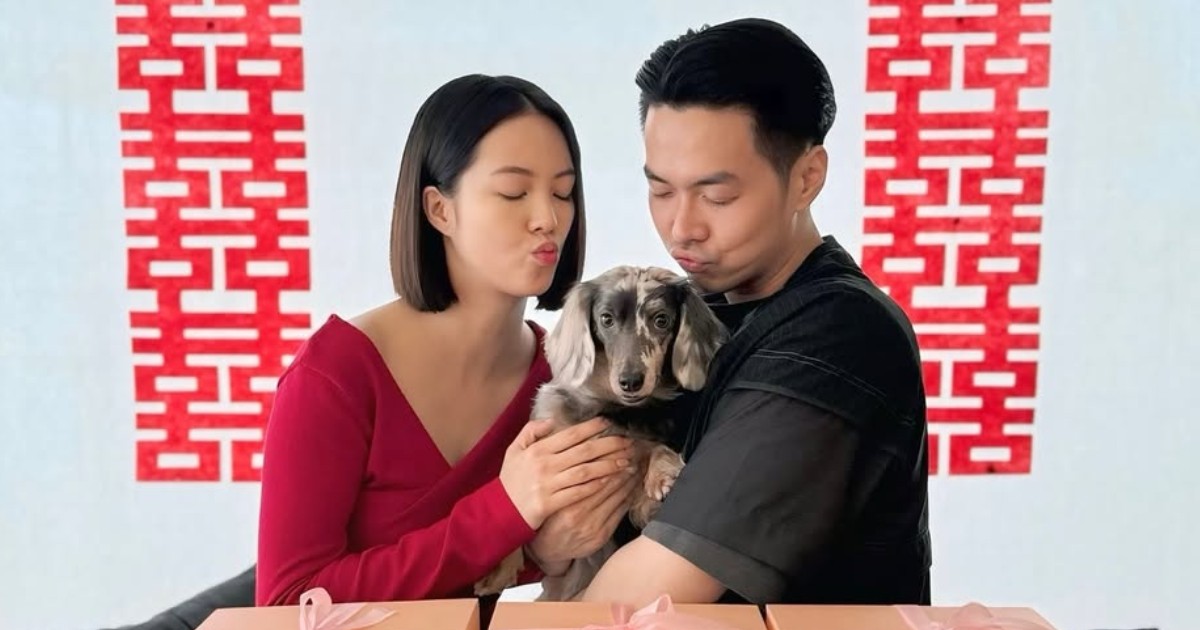 Tay Ying holds 'guo da li' ceremony, jokes she's 'sold'