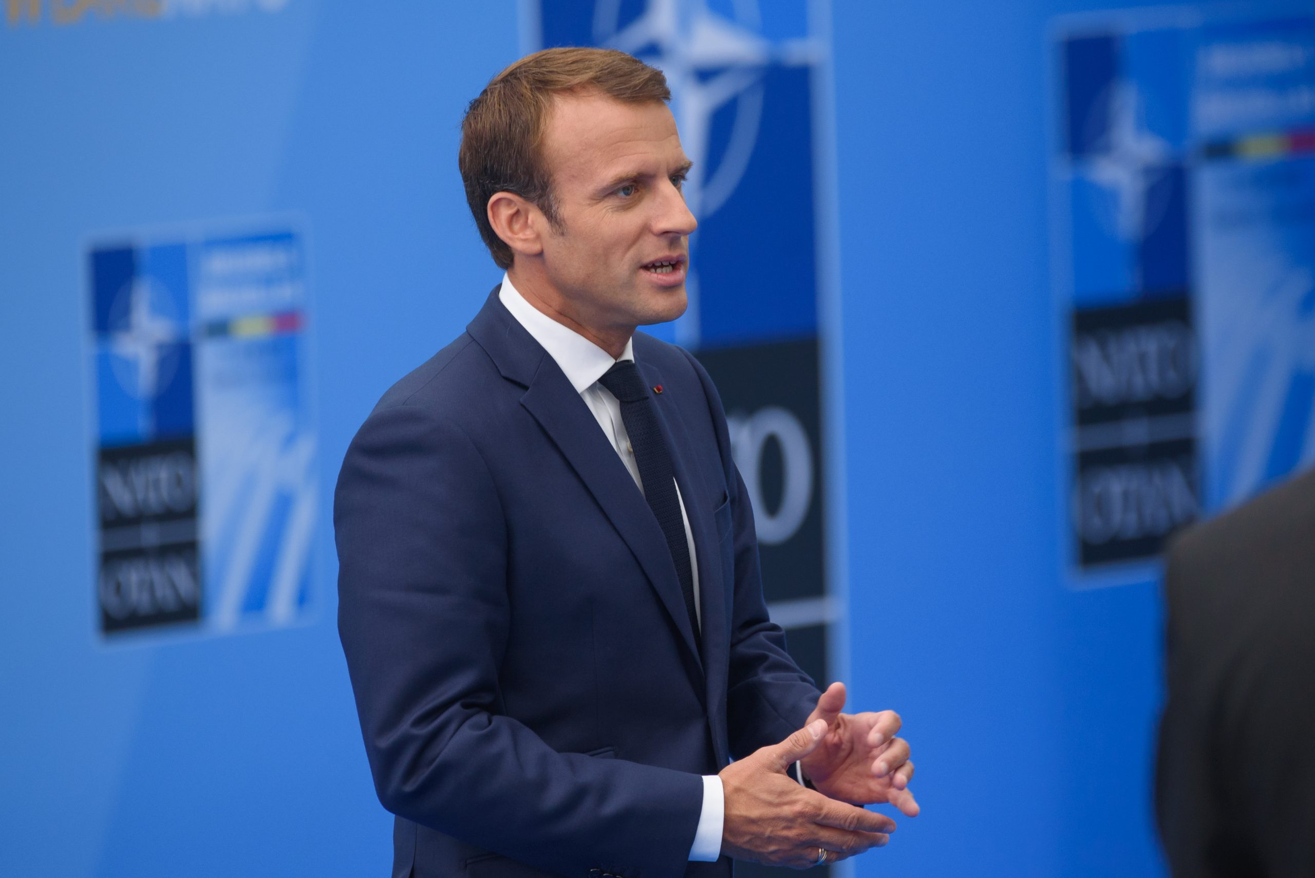 French president thanks Foxconn for semiconductor investment