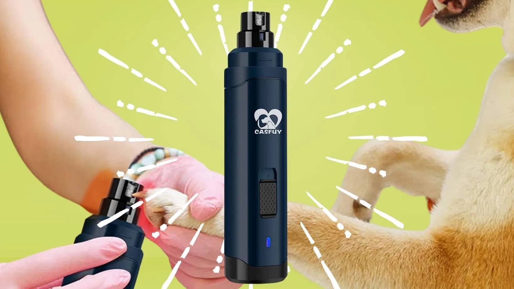We Figured Out Why This Electric Nail File For Pets Has So Many Positive Ratings