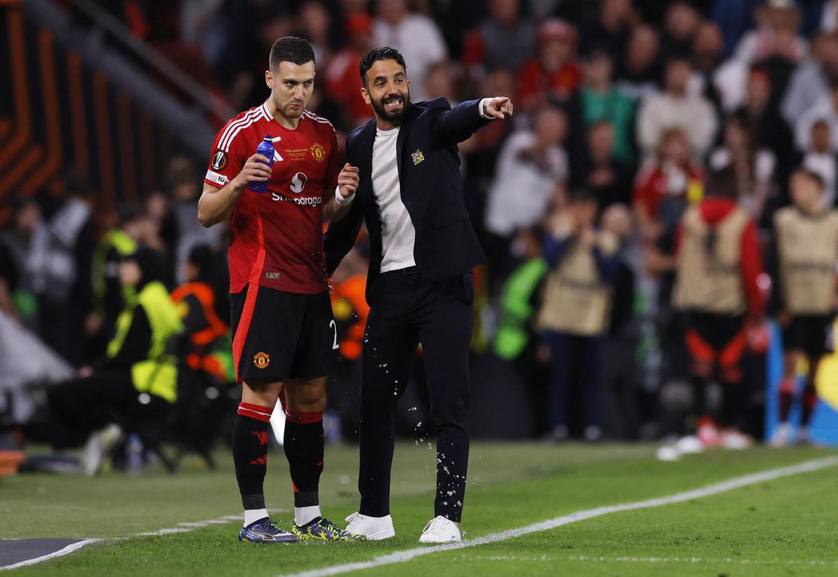Man United's Dalot calls for reflection after Europa League final loss