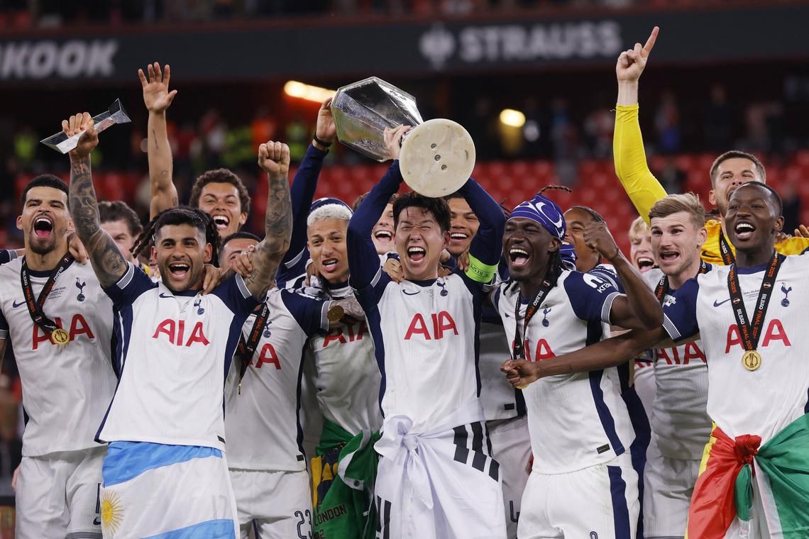 Spurs skipper Son feels like a club legend after Europa League victory