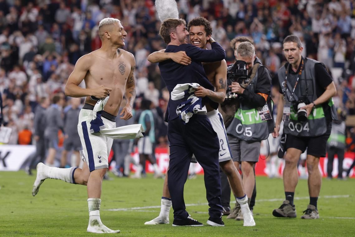 Spurs' Europa victory eases pain of poor season, says goalscorer Johnson