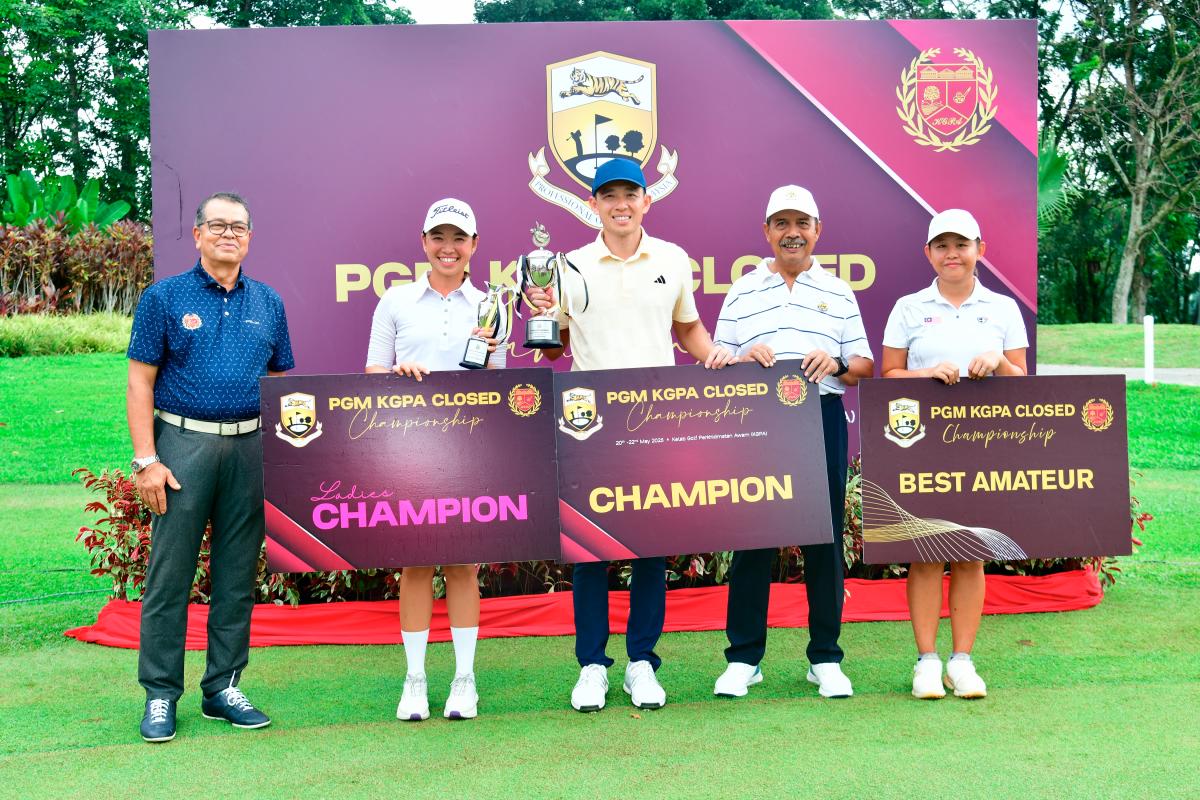 Pro golfers in top form