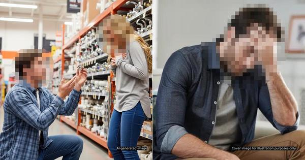 Man Says He Pretended To Propose But His GF Said Yes. Now They're Accidentally Engaged