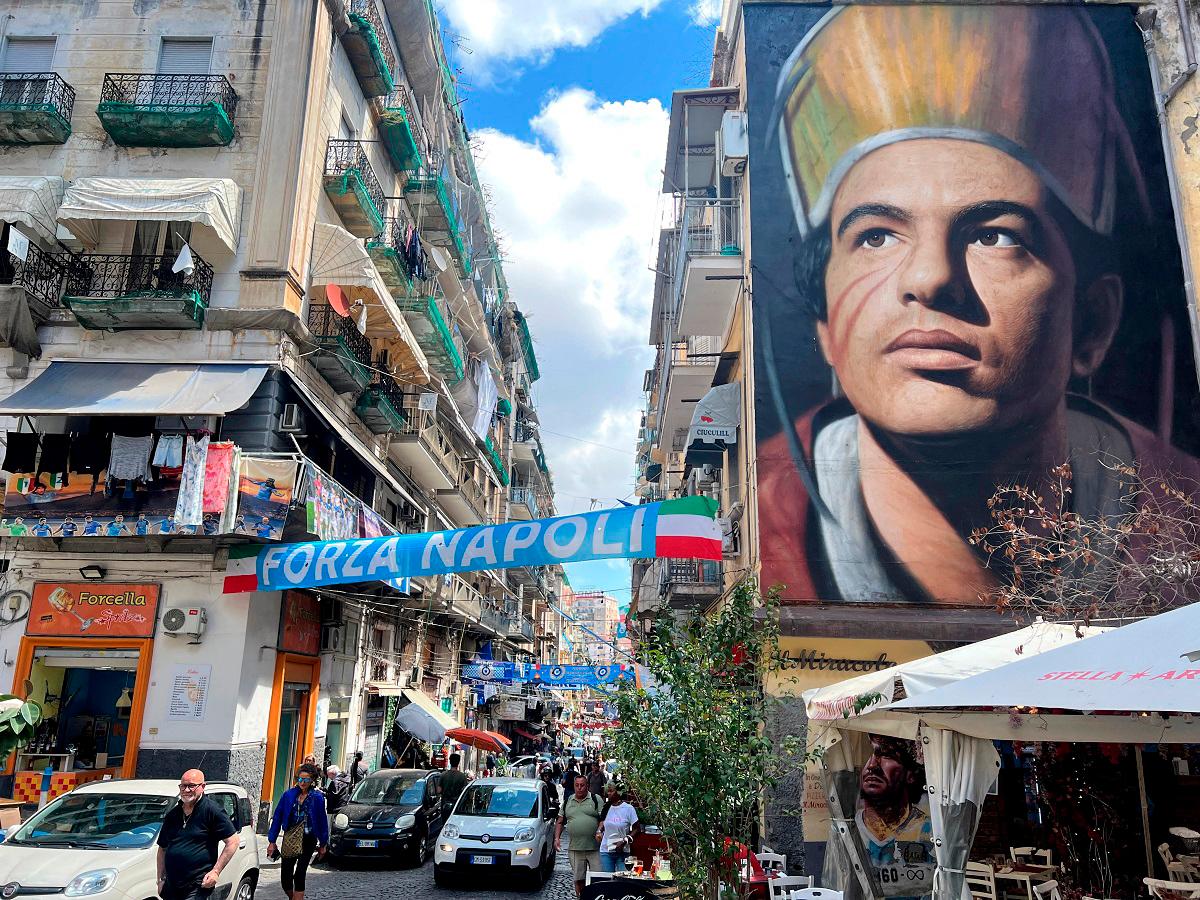 Napoli fans calm as city holds breath for Scudetto showdown