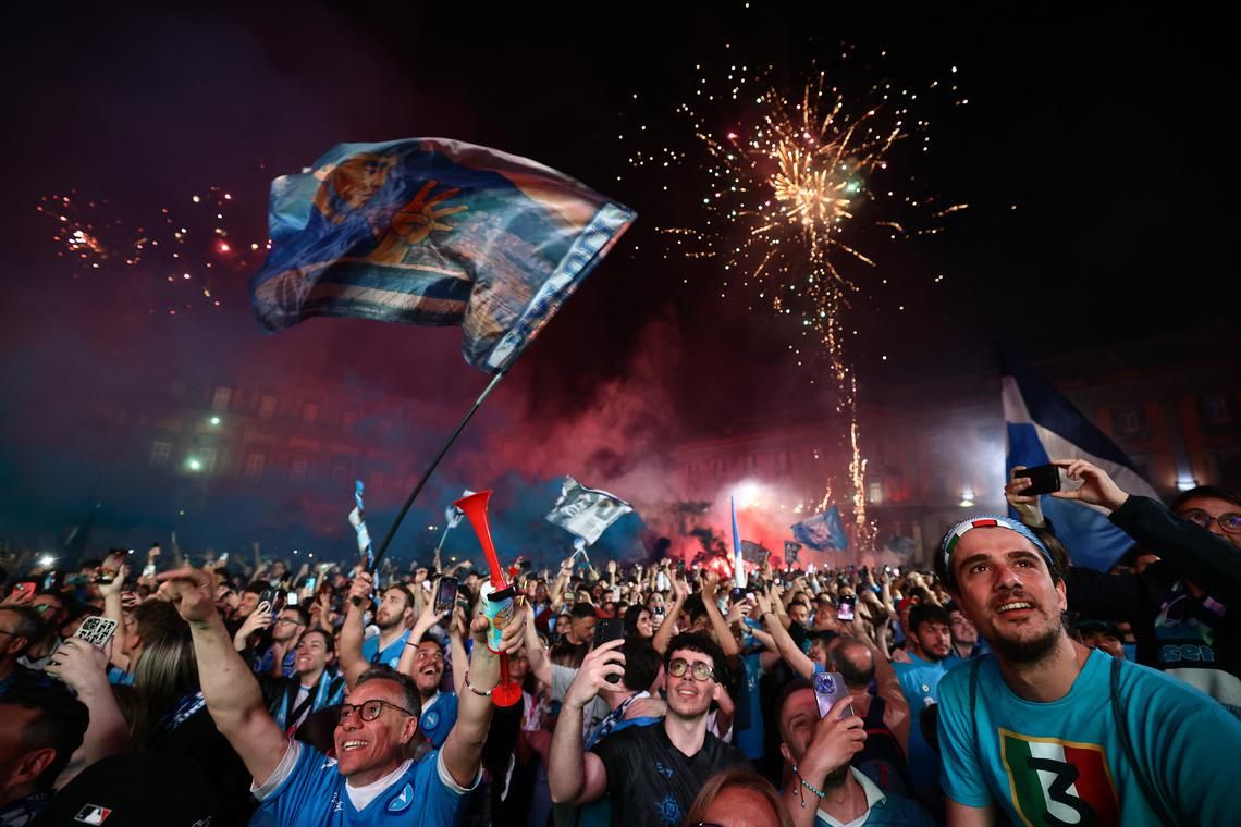 Napoli crowned Serie A champions after win over Cagliari