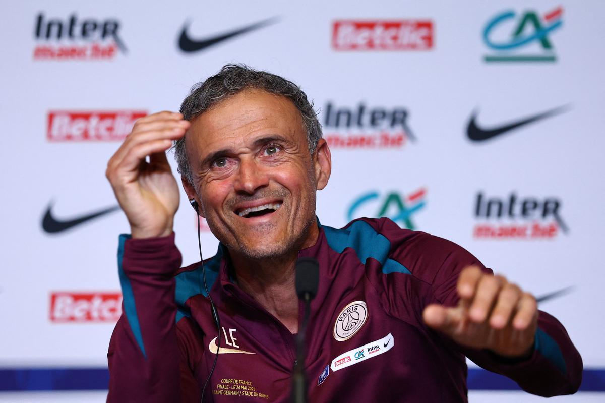 French Cup final no distraction to PSG, says Luis Enrique