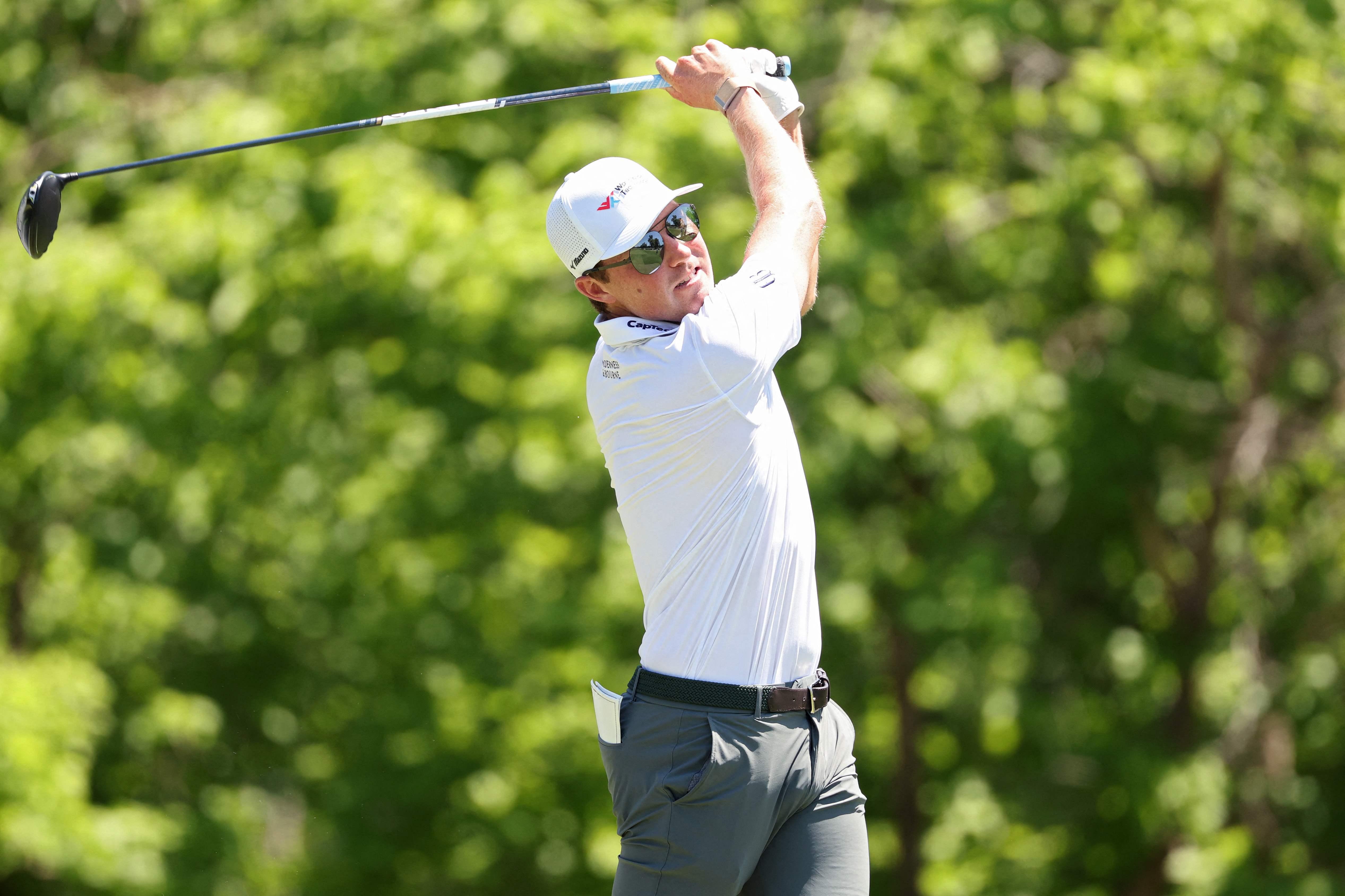 Ben Griffin and Matti Schmid share lead at Colonial