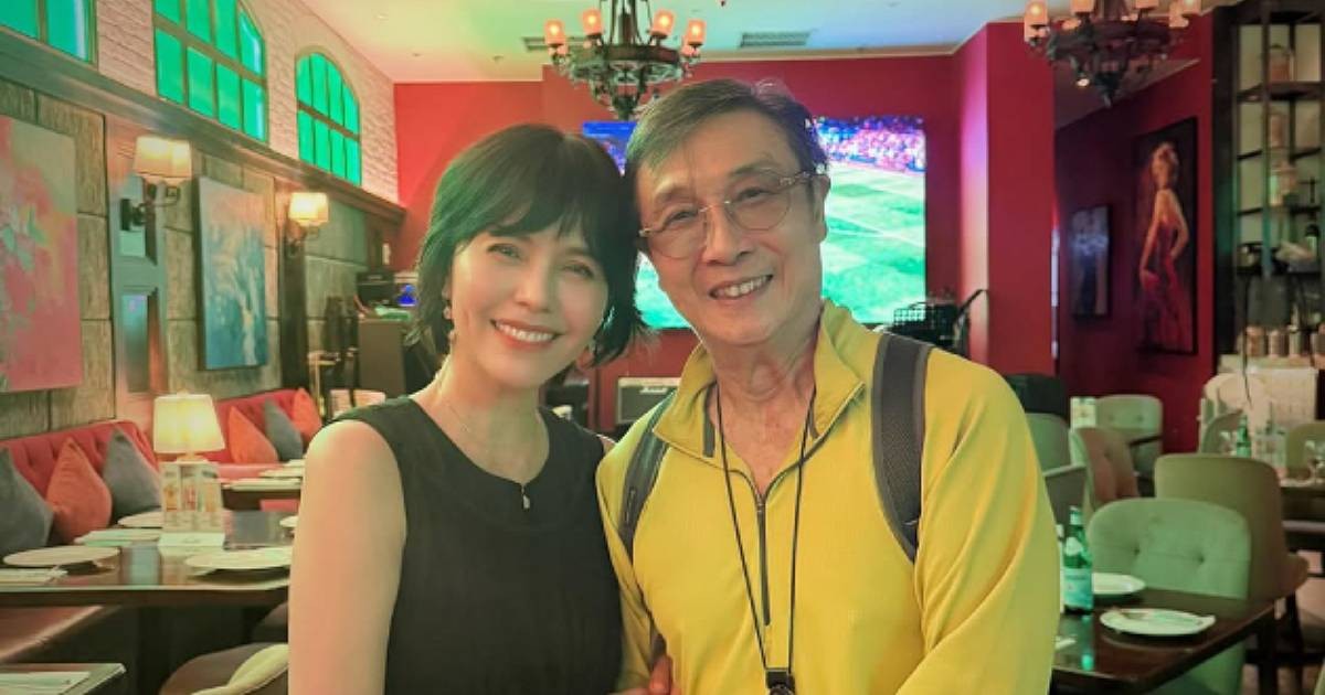 'I travelled across the ocean to meet you': Zoe Tay reunites with Hong Kong veteran actor Damian Lau after a decade
