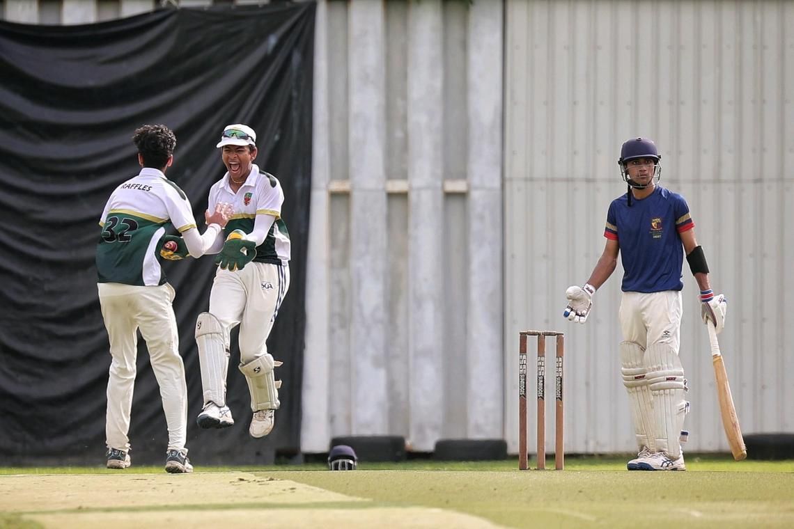 Raffles Institution learn from past mistake to win first A Div cricket title since 2018