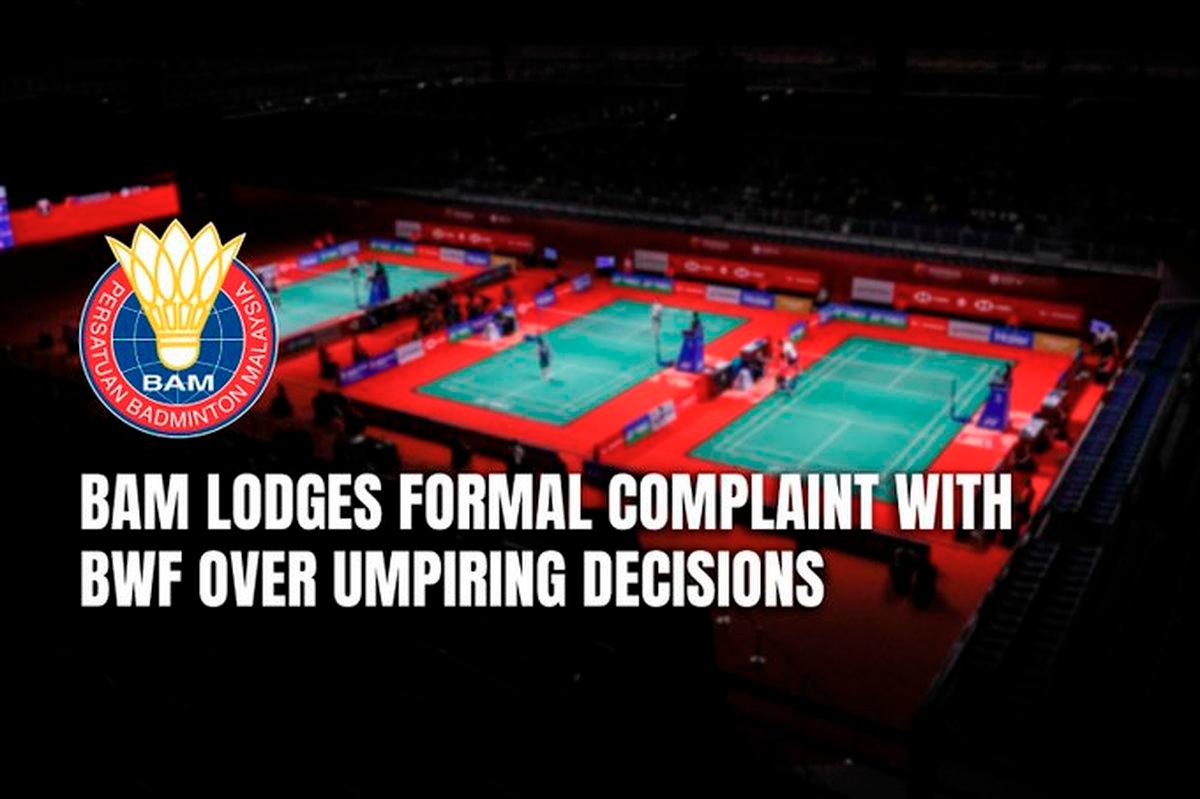 BAM files formal complaint over controversial umpiring decisions at Malaysia Masters