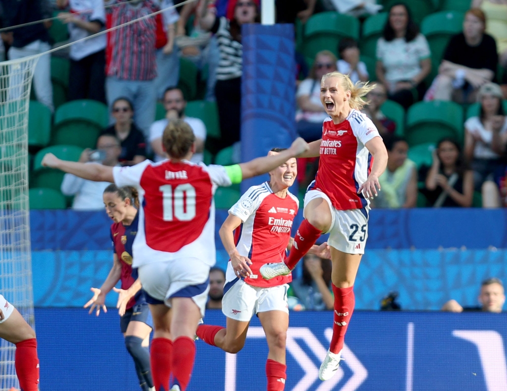 Heroic Arsenal dethrone Barcelona in stunning Women’s Champions League upset