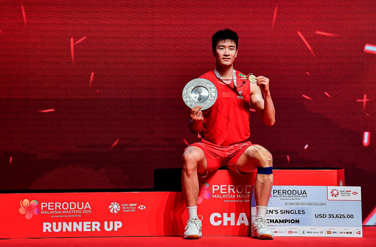Li Shi Feng dominates fatigued Srikanth to capture Malaysia Masters crown