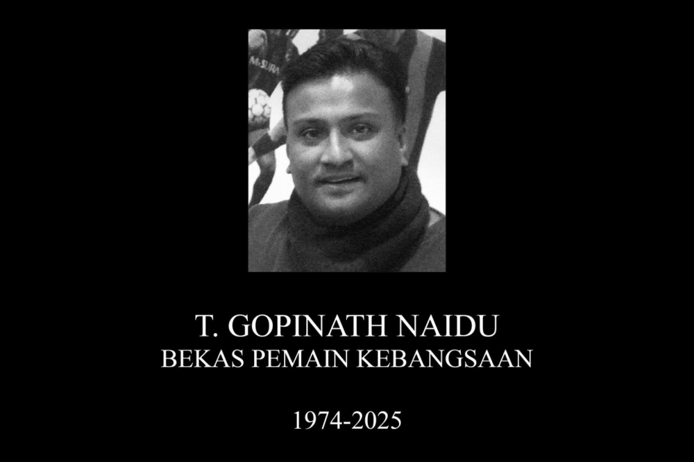 Former national footballer T. Gopinath Naidu dies at 50, remembered as ‘Kuala Lumpur Wonder Boy’