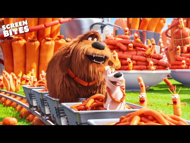 Sausage Factory Heaven! | The Secret Life Of Pets (2016) | Screen Bites