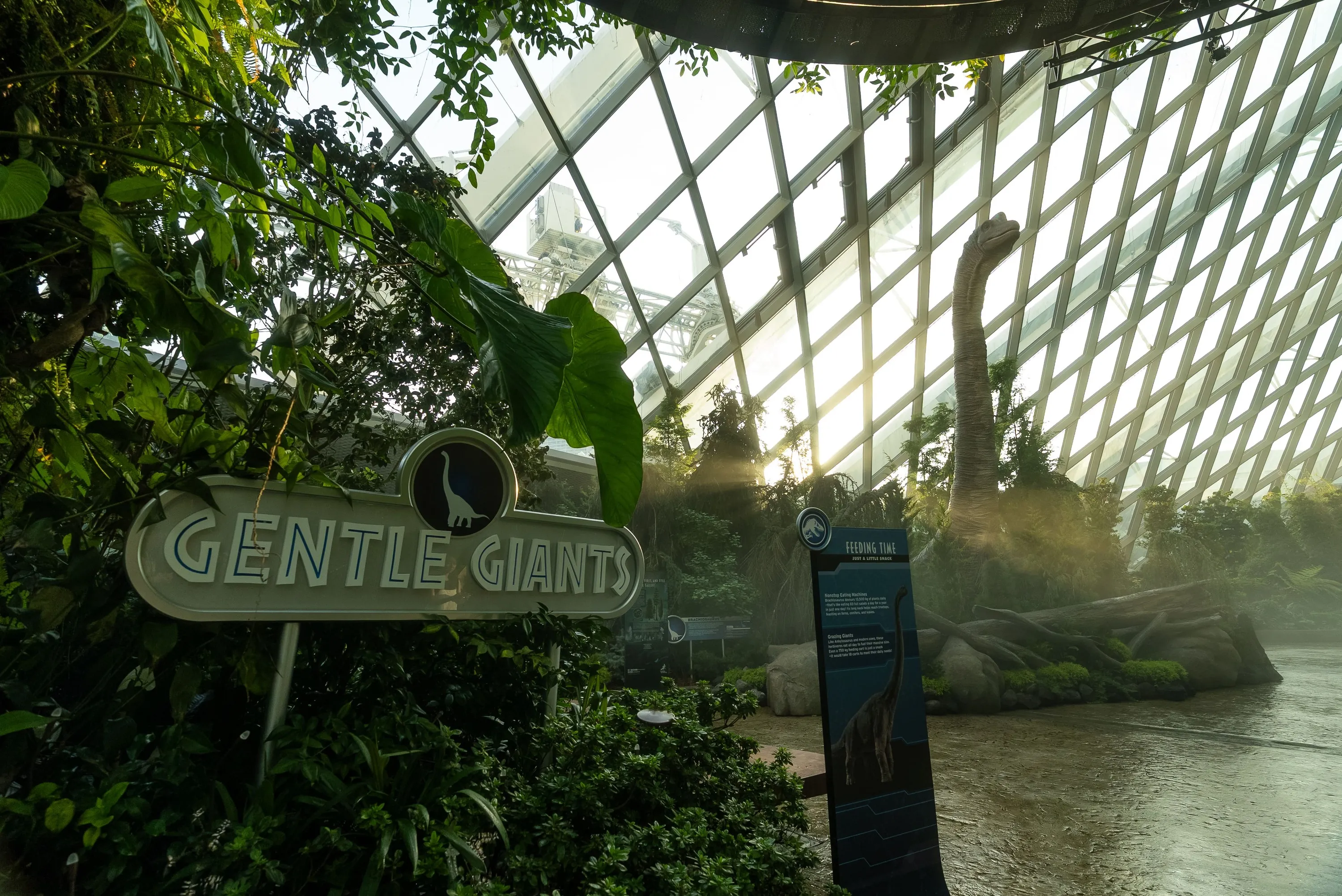 First Look at ‘Jurassic World: The Experience’ at Gardens by the Bay in Singapore