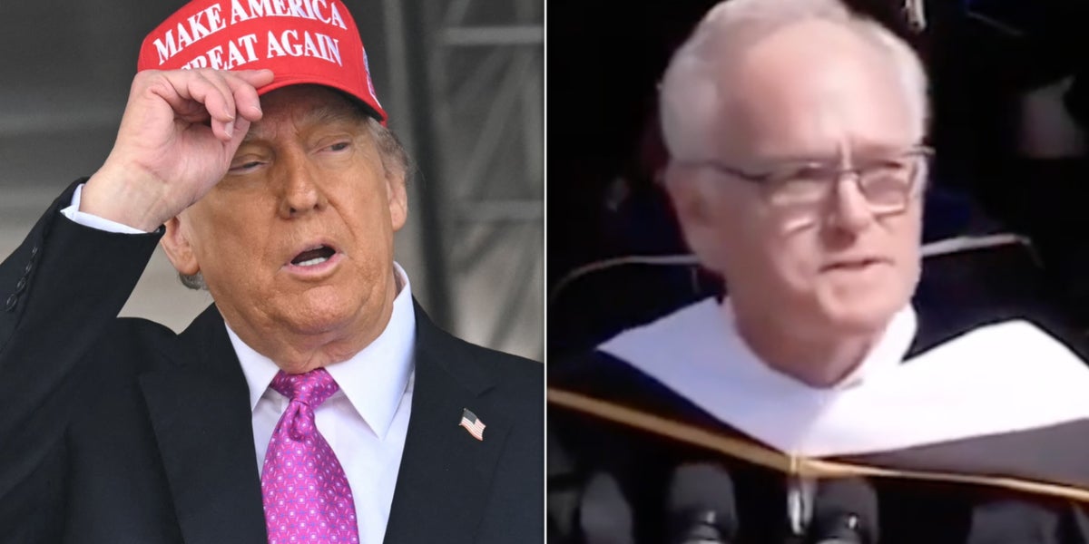 ‘60 Minutes’ reporter rips into trump in viral commencement speech